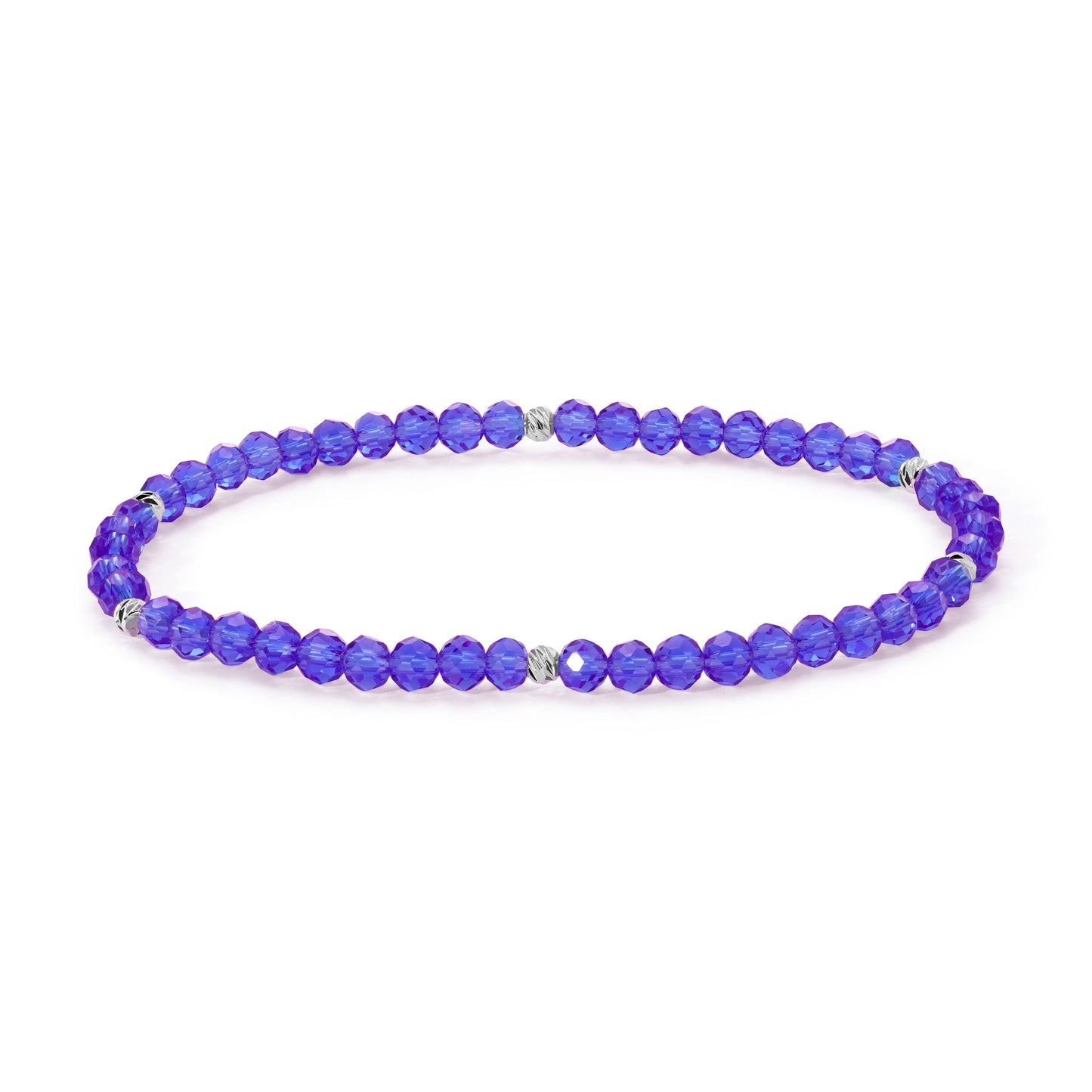 Mini-Crystal Stretch Bracelet