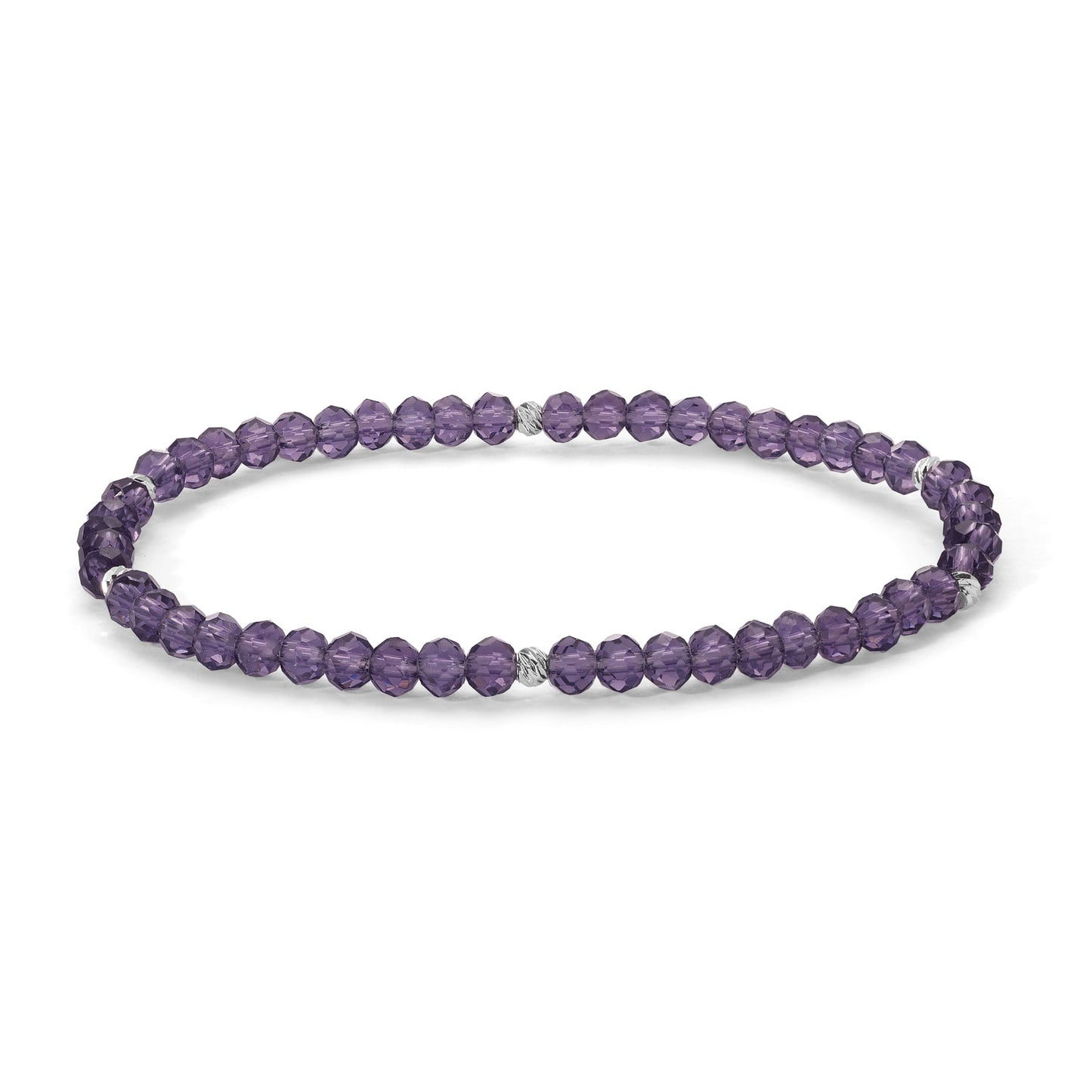 Mini-Crystal Stretch Bracelet