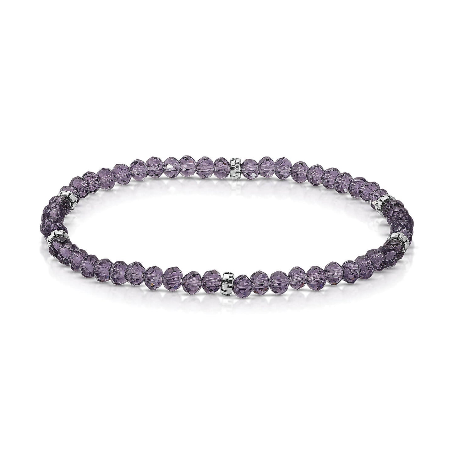 Mini-Crystal Stretch Bracelet