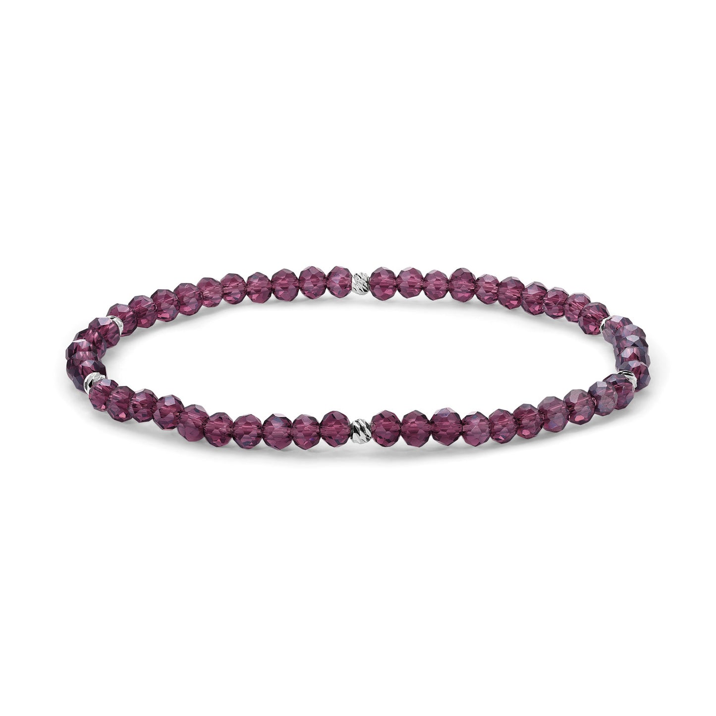 Mini-Crystal Stretch Bracelet