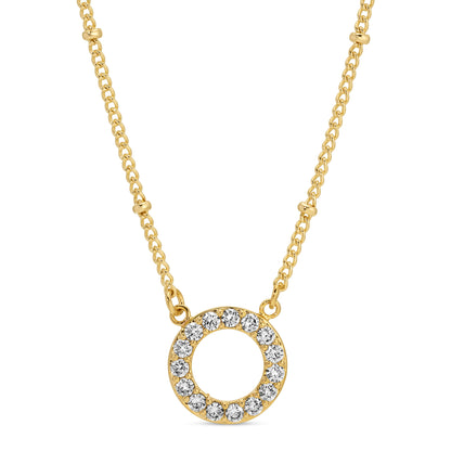 Gold & Sterling Silver Plated Petite Chain Pendants