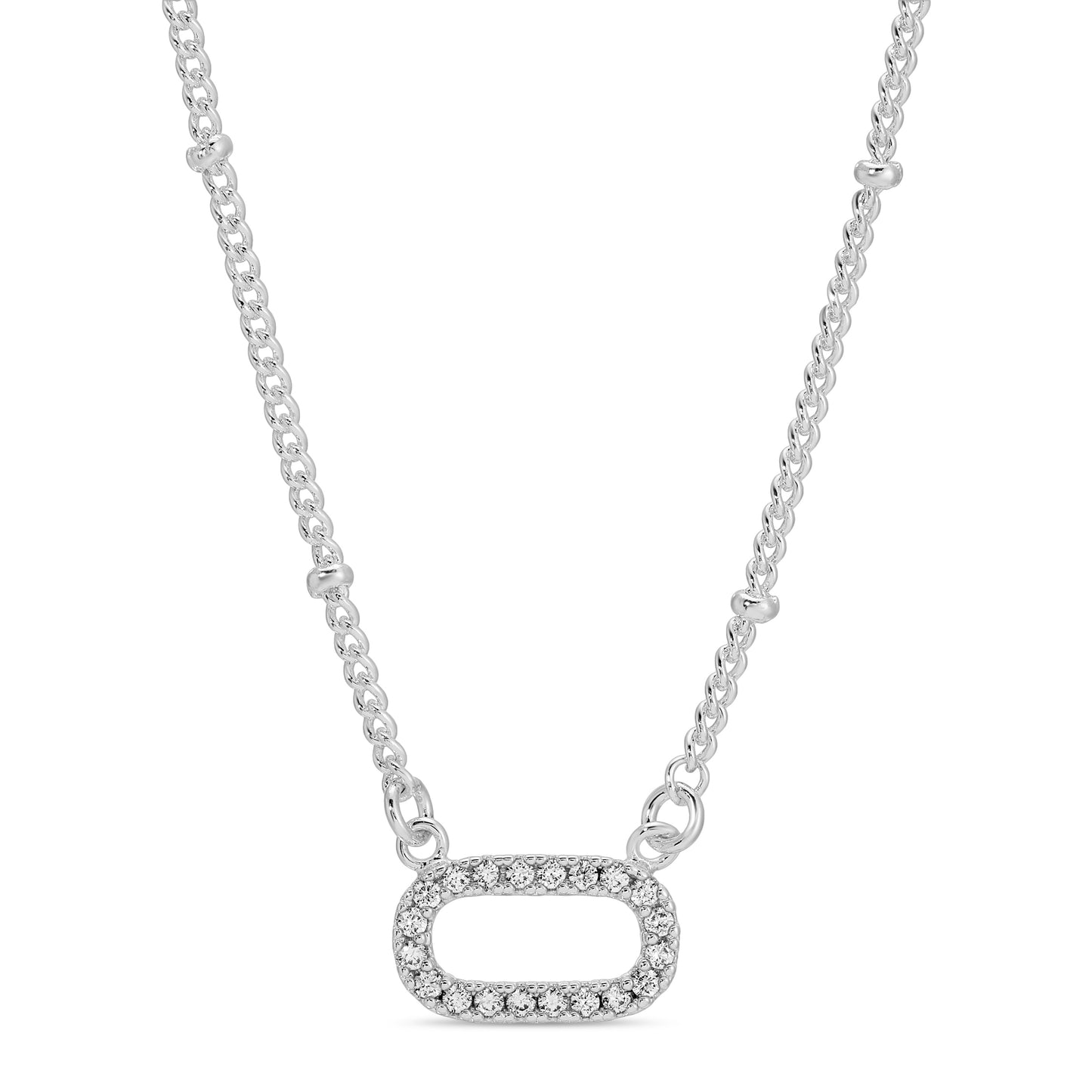 Gold & Sterling Silver Plated Petite Chain Pendants