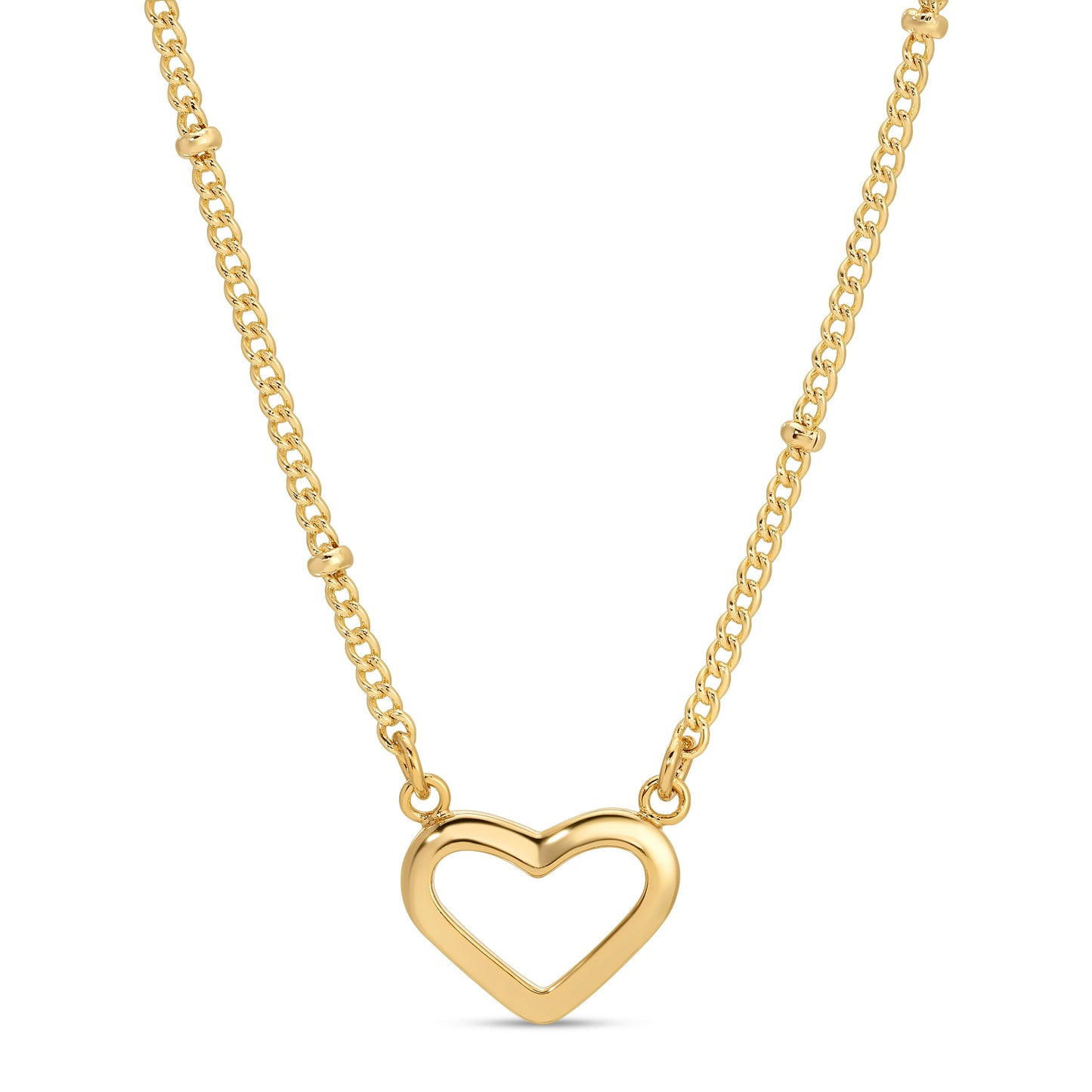 Gold & Sterling Silver Plated Petite Chain Pendants