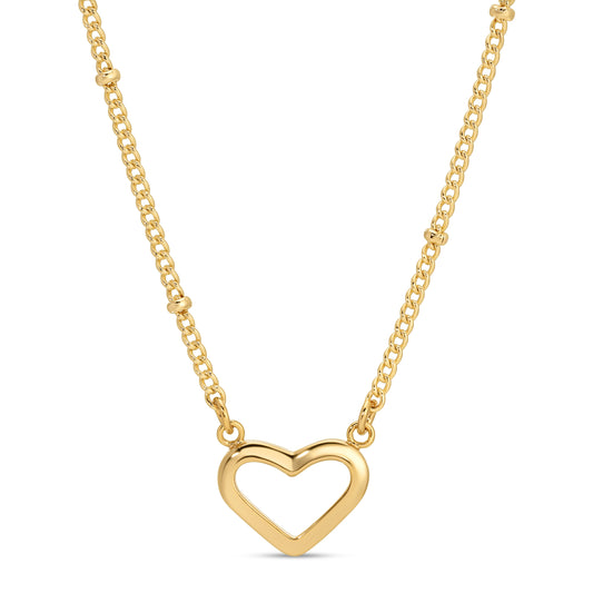 Gold & Sterling Silver Plated Petite Chain Pendants