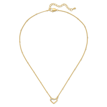 Gold & Sterling Silver Plated Petite Chain Pendants