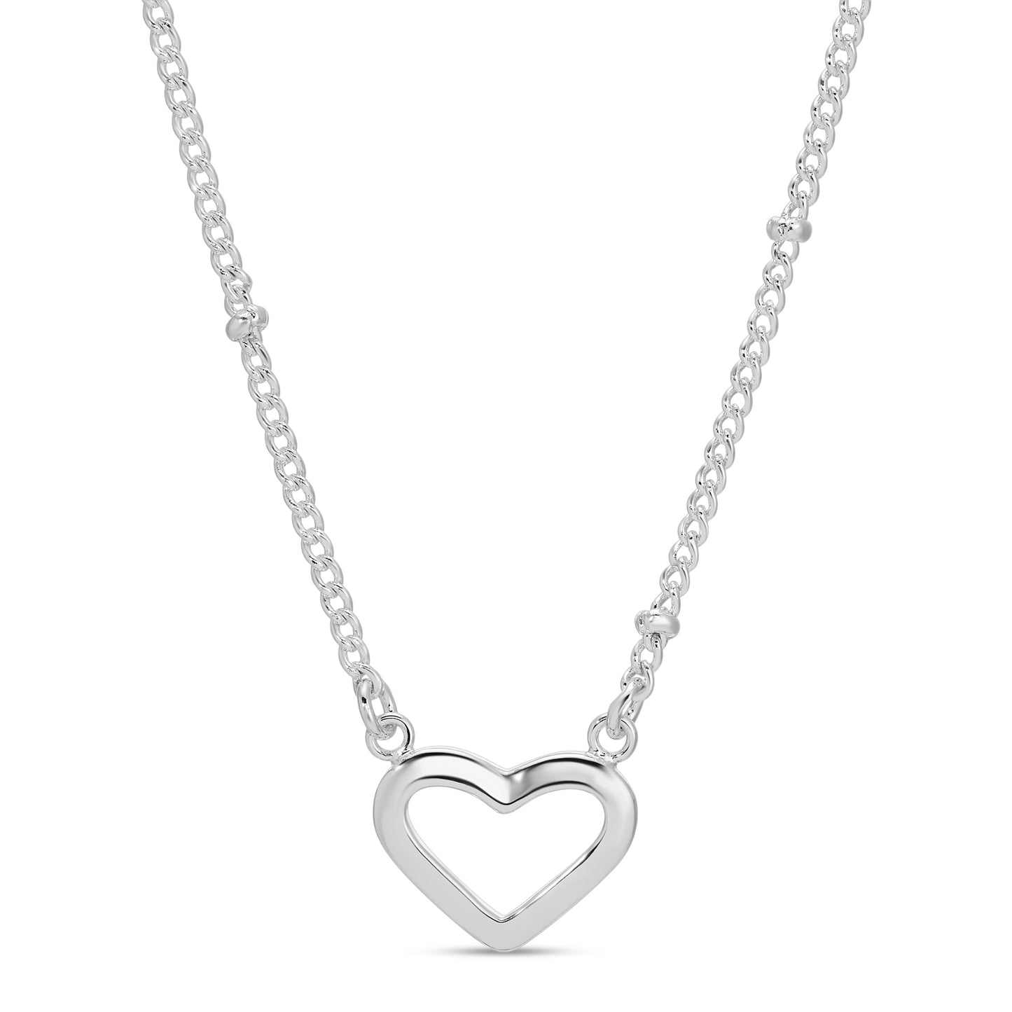Gold & Sterling Silver Plated Petite Chain Pendants