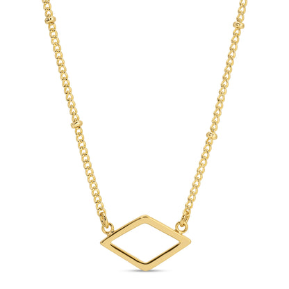 Gold & Sterling Silver Plated Petite Chain Pendants