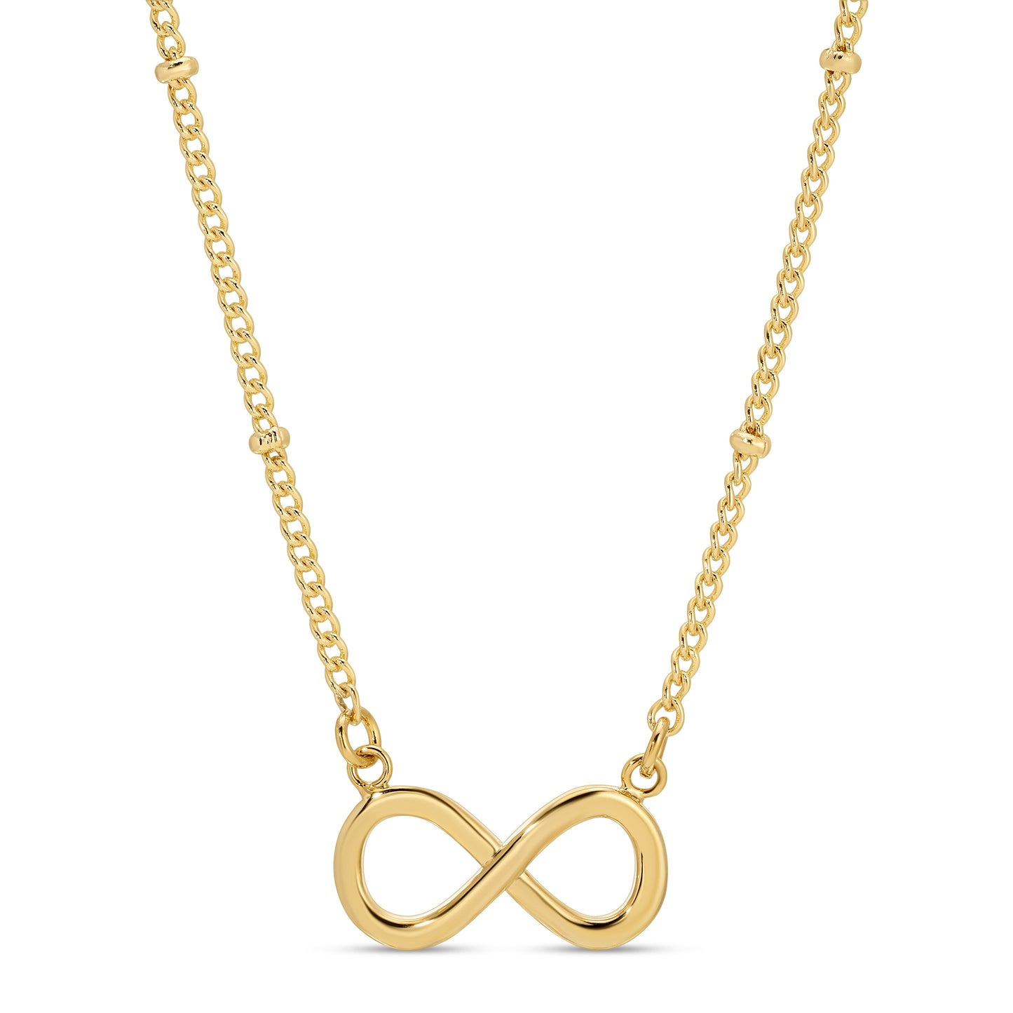 Gold & Sterling Silver Plated Petite Chain Pendants
