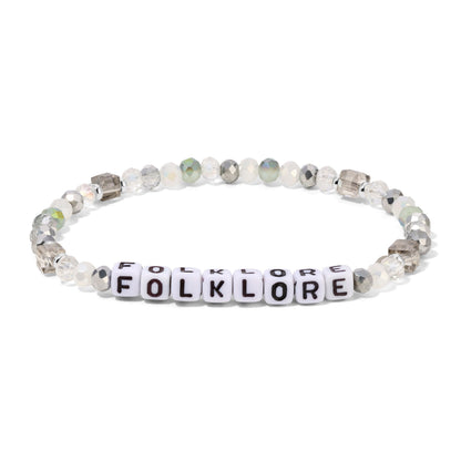 Popstar Colorful Word Bracelet