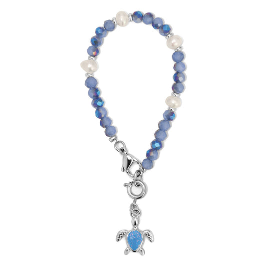 Blue Turtle Tumbler Charm