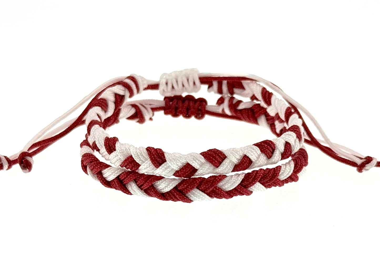 Fanfare Braided Team Color Bracelets (Set of 2)