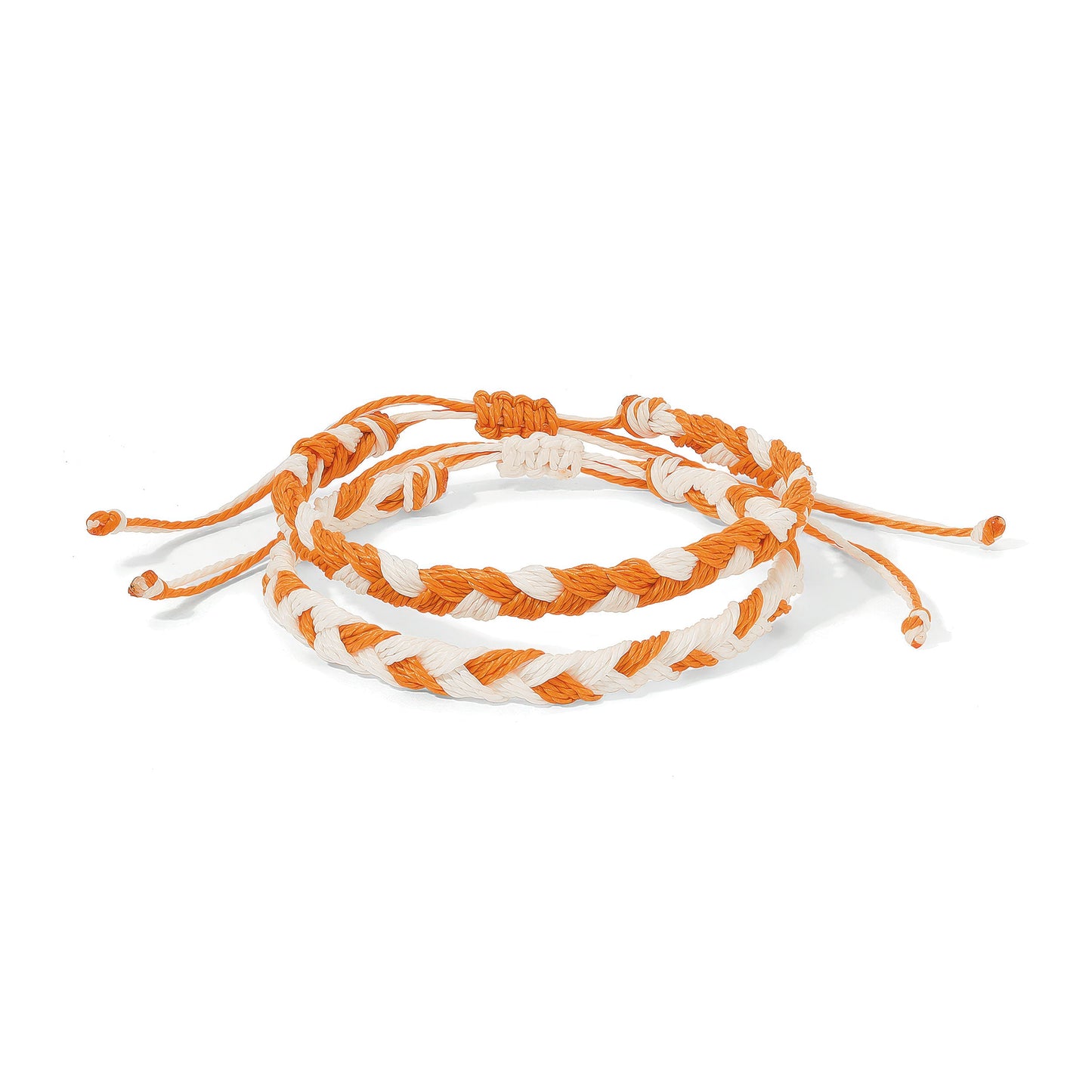 Fanfare Braided Team Color Bracelets (Set of 2)