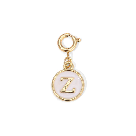 golden letter z charm pendant