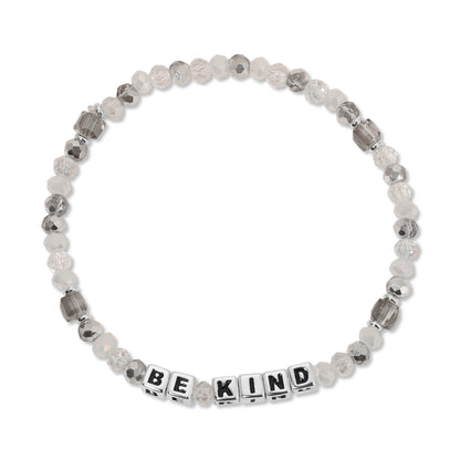 BE KIND Colorful Words Bracelet